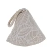 maxibazar Butee De Porte Pyramide Imprimee Jungle Blanc- Boudins De Porte