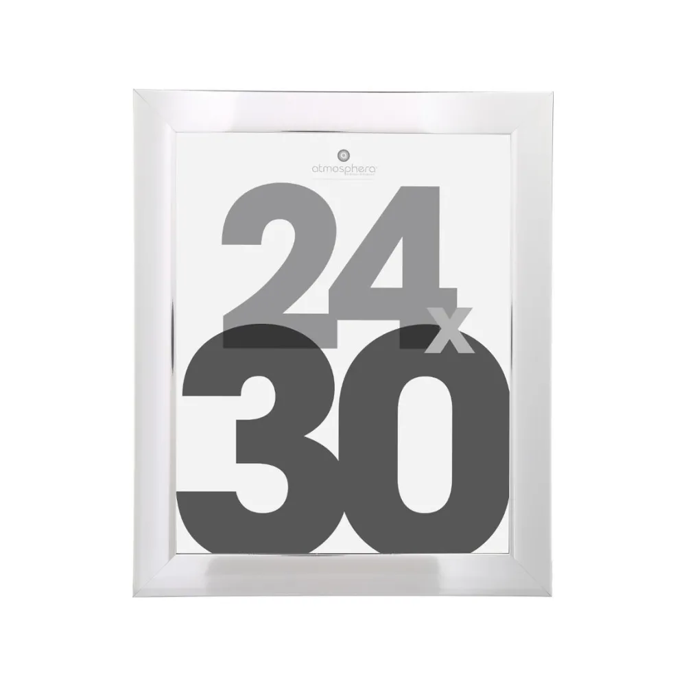 Atmosphera Cadre Photo Argent Lise 24X30Cm- Cadres Photos