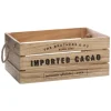 maxibazar Caisse Cagette Colonial D.35X25X15Cm- Paniers Et Cagettes