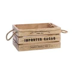 maxibazar Caisse Cagette Colonial D.23X17X11Cm- Paniers Et Cagettes
