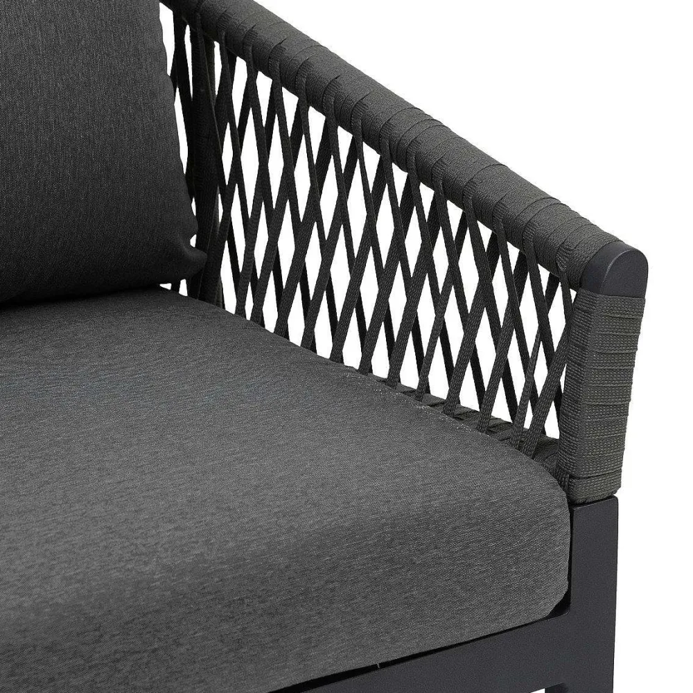 * Salons De Jardin>Canapé Oriengo Anthracite Graphite 3 Places