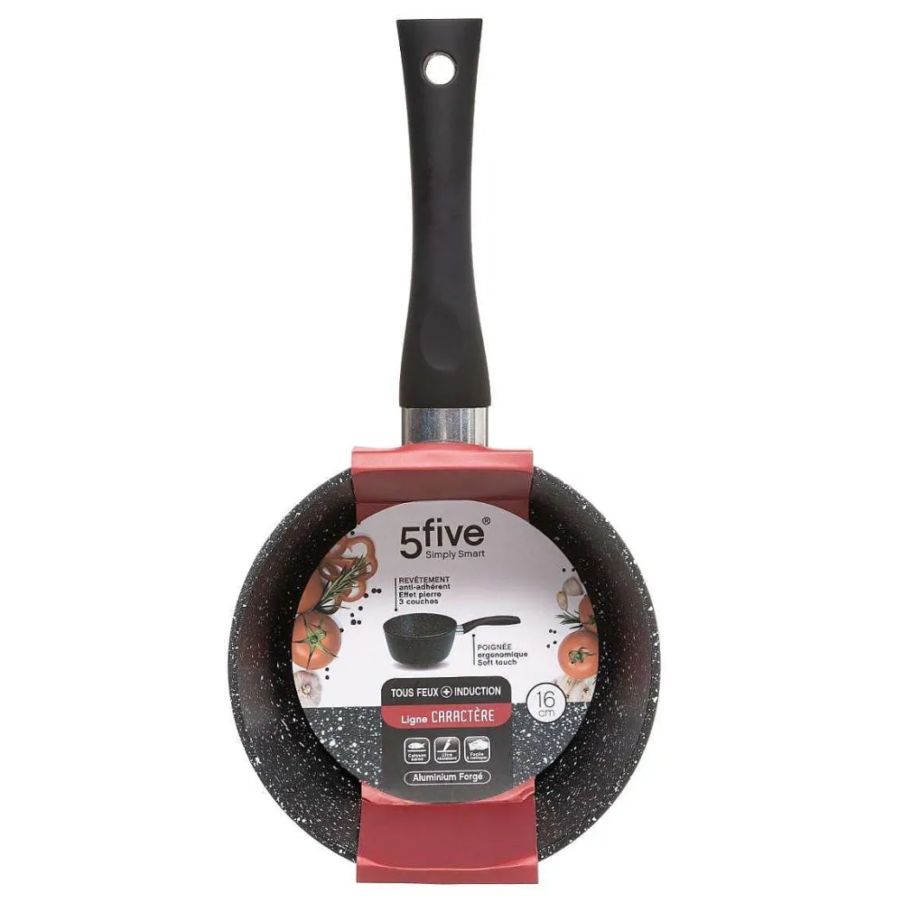 Cuisson|Five Casserole 16Cm Aluminium Forge Caractere