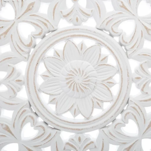 Atmosphera Cercle Deco Sculpte Blanc H.48Cm- Objets De Decoration