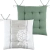 maxibazar Chaumont Galette De Chaise 40X40Cm Ecru- Galettes De Chaise