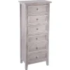 Atmosphera Chiffonniers>Chiffonnier 6 Tiroirs Naturel Charme
