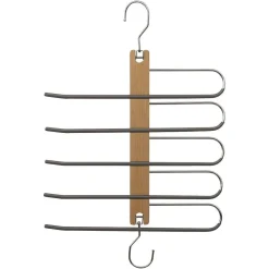 Organisation Du Dressing|Five Cintre Bois 5 Pantalons