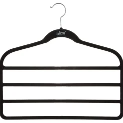 Organisation Du Dressing|Five Cintre Feutrine 4 Pantalons X2