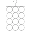 Organisation Du Dressing|Five Cintre Metal Foulards Gris