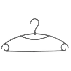 Organisation Du Dressing|Five Cintre Plastique Rotatif Gris X10 Pièces