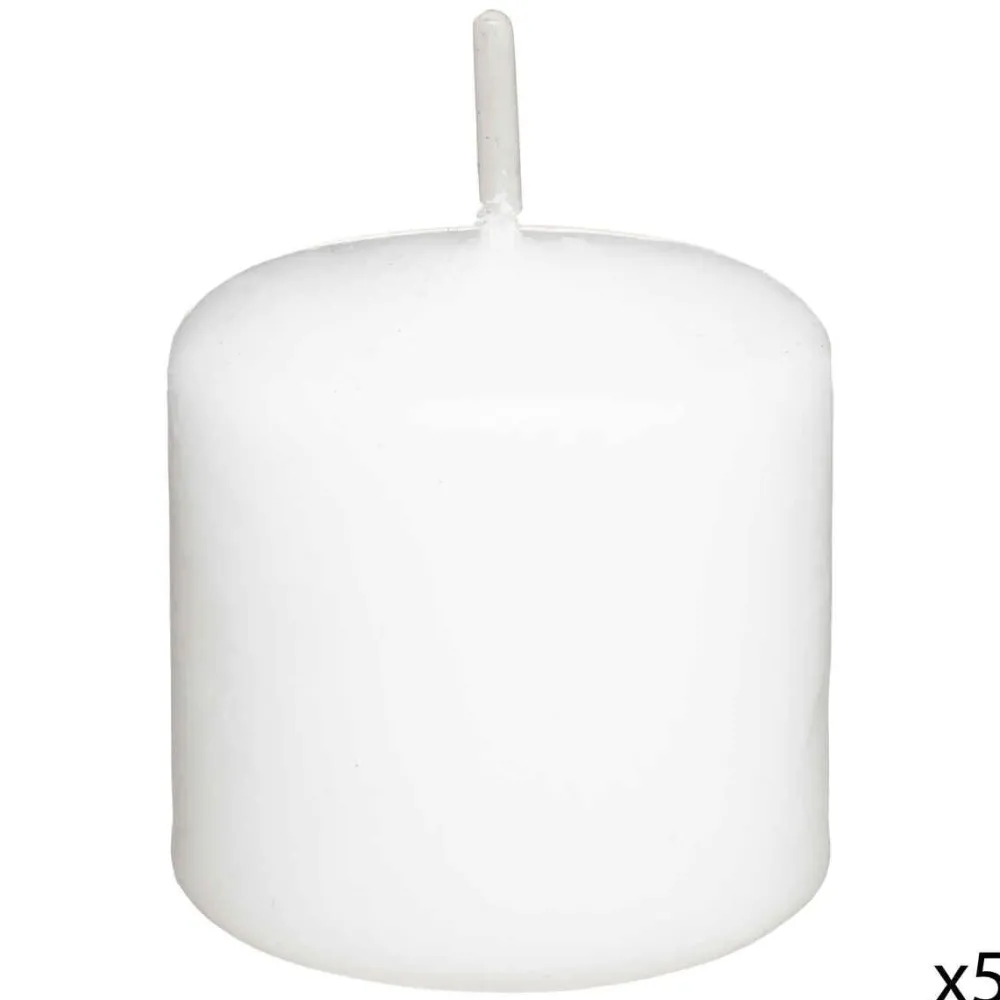 Atmosphera Coffret Bougies Blanc- Bougies Blanches