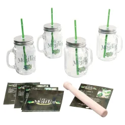 Cocktails Et Boissons|Secret de Gourmet Coffret Chopes Mojito 50Cl