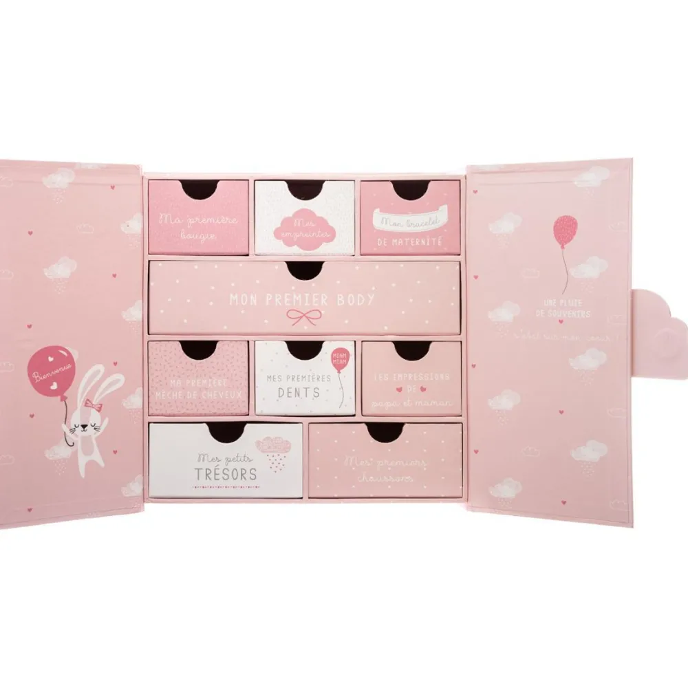 Atmosphera Coffret Naissance Porte Nuage- Objets De Decoration Pour Enfant