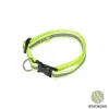 Couchage Et Transport|* Collier Avec Bande Reflechissante Reglable 25 A 35Cm Jaune