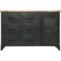 Atmosphera Commodes></noscript>Commode 1 Porte 6 Tiroirs Cierna