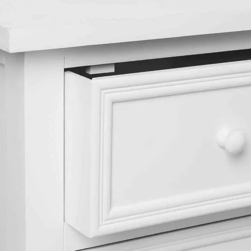 Atmosphera Commodes>Commode 5 Tiroirs Blanc Charme