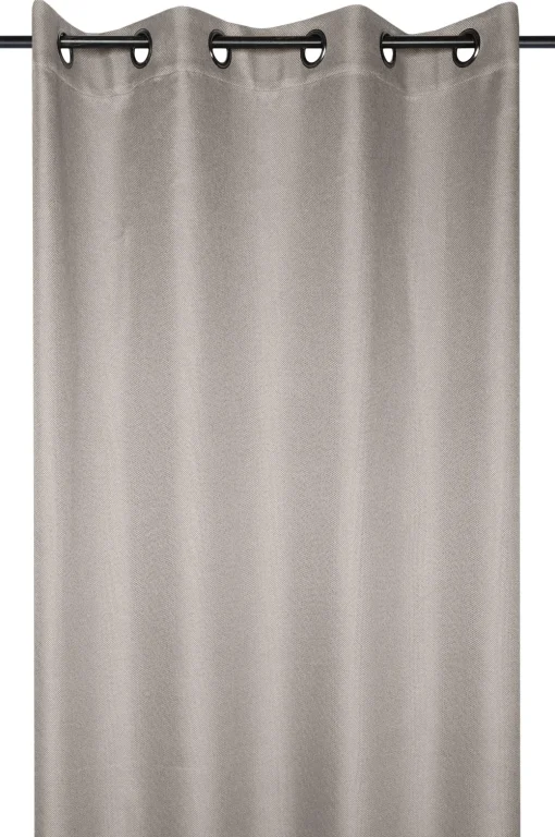 maxibazar Copenhague Rideau Occultant 140X180Cm Lin- Rideaux Occultants Et Coussins