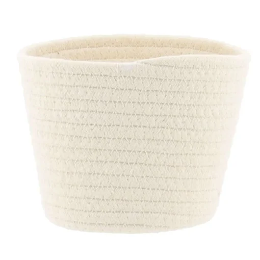 Rangement Salle De Bain|* Corbeille Naturel Marron Chine D.15X12Cm