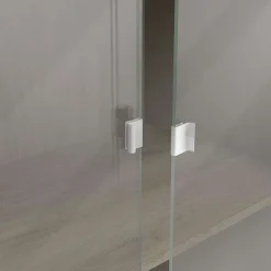 * Vitrines>Cottage Vitrine 2 Portes Coul. 2 Portes Vitrees