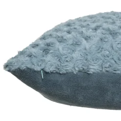 Atmosphera Coussin Fourrure Bouclee Orage 45X45Cm- Plaids