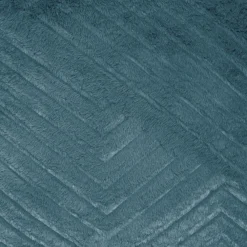 Atmosphera Coussin Fourrure 3D Geometrique Canard 45X45Cm- Plaids