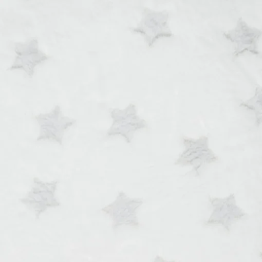 maxibazar Coussin Phosphorescent Etoile Blanc 40X40Cm- Coussins