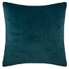Atmosphera Coussin Velours Dolce Canard 40X40Cm- Rideaux Occultants Et Coussins