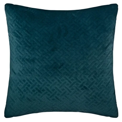 Atmosphera Coussin Velours Dolce Canard 40X40Cm- Rideaux Occultants Et Coussins