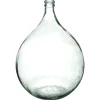 Atmosphera Dame Jeanne Verre Recycle Transparent H.56Cm- Vases A Poser
