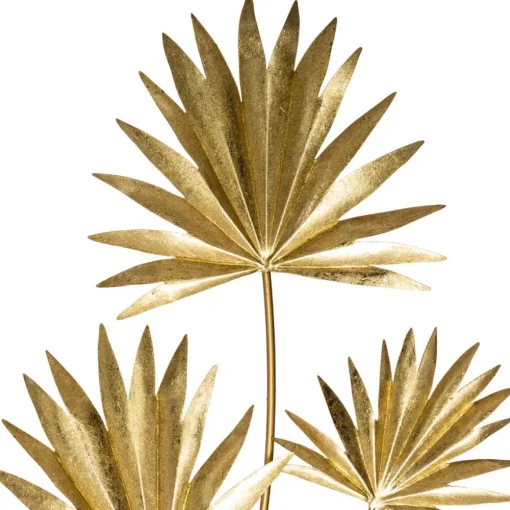 Atmosphera Deco Metal Feuille Feel D.39X73Cm- Decoration Murale