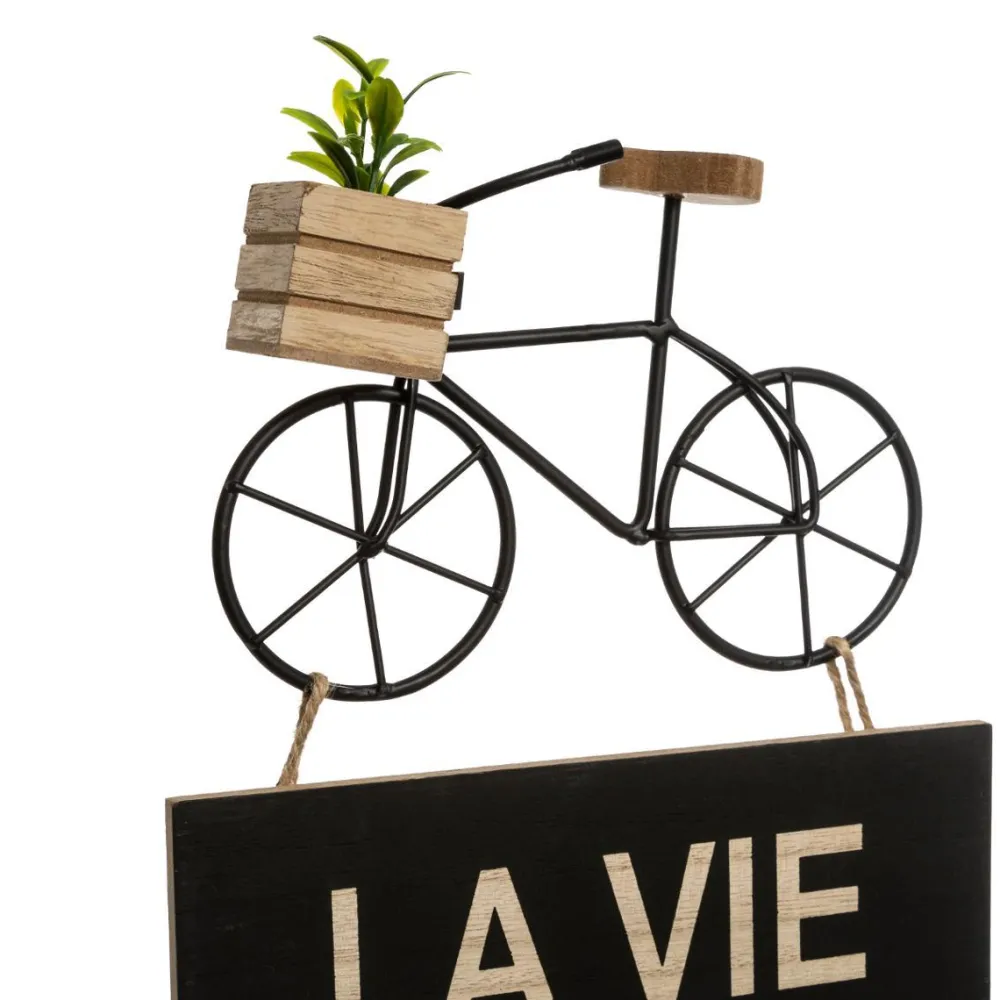 Atmosphera Deco Murale Citation Velo- Objets Decoratifs Muraux