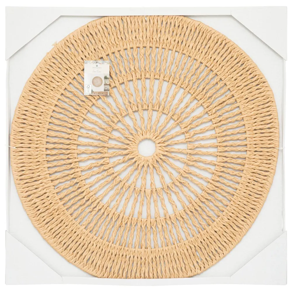 maxibazar Deco Murale Corde Sea View D.76Cm- Objets Decoratifs Muraux