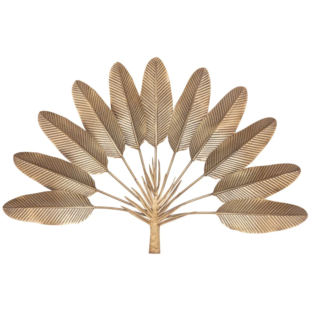 Atmosphera Deco Murale Metal Artif D.112X74Cm- Plaques Murales