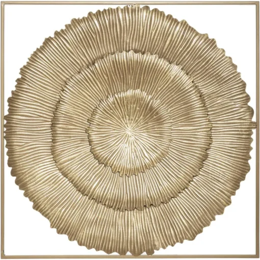 Atmosphera Deco Murale Metal Solea D.76X76Cm- Plaques Murales