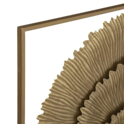 Atmosphera Deco Murale Metal Solea D.76X76Cm- Plaques Murales