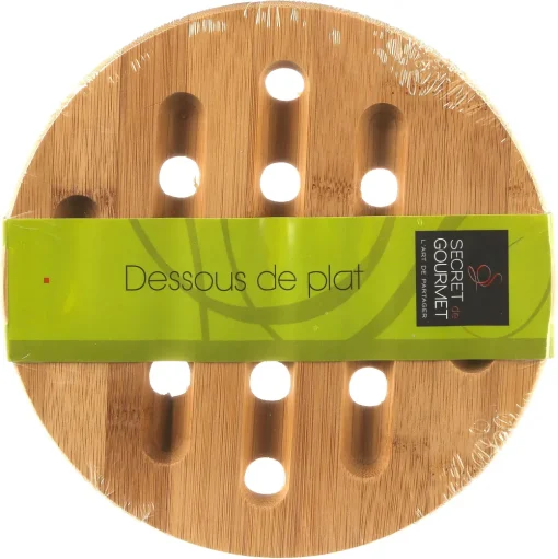 Cuisson|Five Dessous Plat Bambou 18Cm