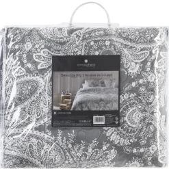 Atmosphera Dessus De Lit Marie Avec 2 Taies Gris Clair 240X260Cm- Couvre-Lits, Boutis Et Edredons