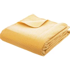 Atmosphera Dessus Lit Dolce 240X260Cm 2 Taies Ocre- Couvre-Lits, Boutis Et Edredons