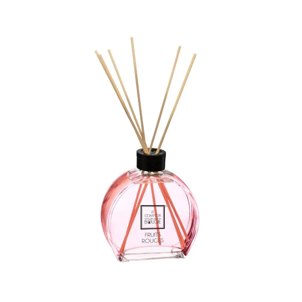 Atmosphera Diffuseur Parfume Fruit Rouge Haly 50Ml Avec 6 Batons- Parfums D'Ambiance