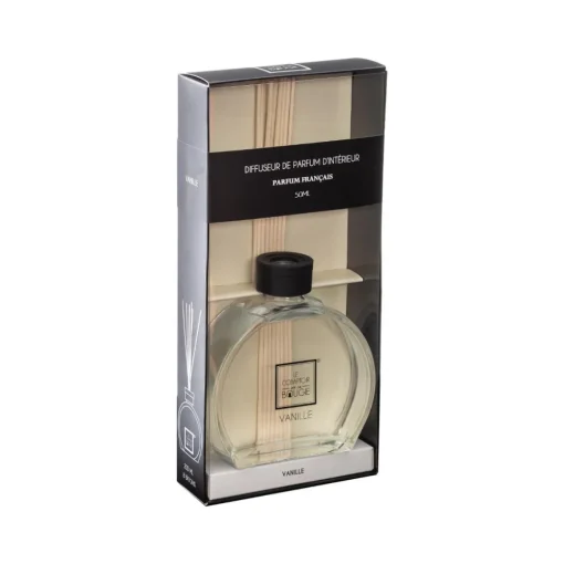 Atmosphera Diffuseur Parfume Vanille Haly 50Ml Avec 6 Batons- Parfums D'Ambiance