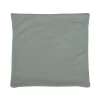 maxibazar Doudou Housse Coussin 40X40Cm Kaki- Plaids