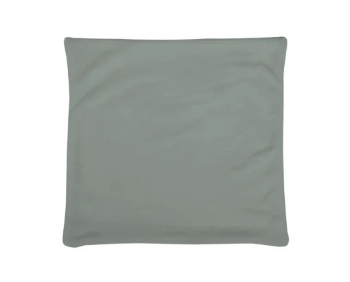 maxibazar Doudou Housse Coussin 40X40Cm Kaki- Plaids