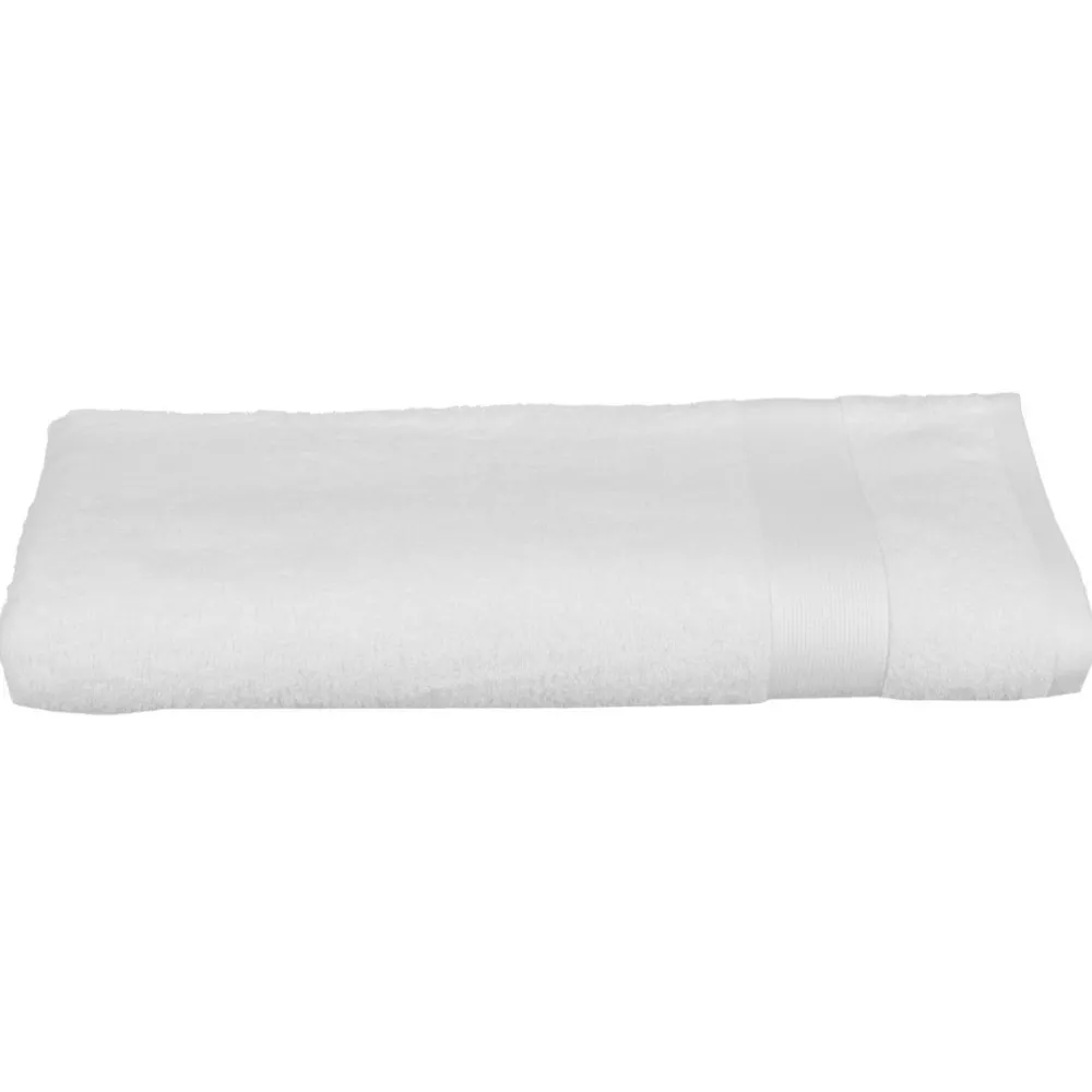 Atmosphera Drap Bain 450Gr Blanc 100X150Cm- Eponge 450G