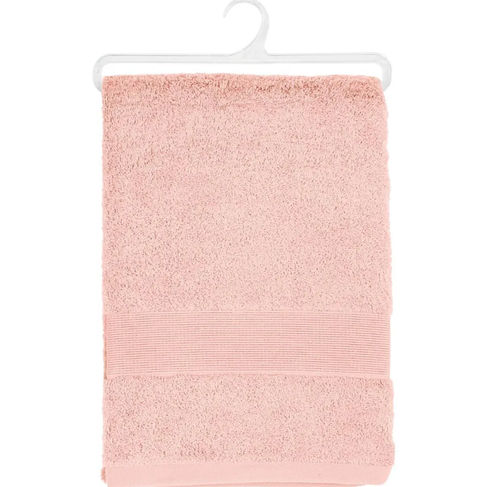 Atmosphera Drap Bain 450Gr Rose 100X150Cm- Eponge 450G