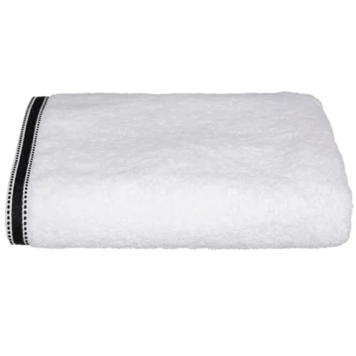 Atmosphera Drap Bain Joia 550Gr Blanc 100X150Cm- Eponge 550G