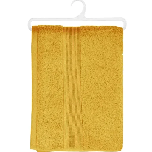 Atmosphera Drap Douche 450Gr Ocre 70X130Cm- Eponge 450G