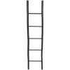 Atmosphera Echelle Osier Noire H.180Cm- Objets Et Accessoires Deco