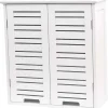 * Meubles Salle De Bain>Element Haut 2 Portes Mdf Etagere Mdf Miami