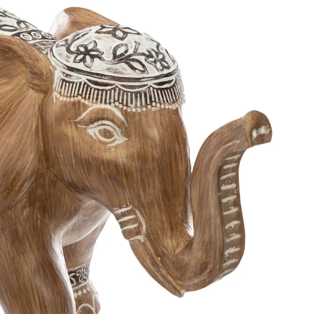 Atmosphera Elephant Resine H.11Cm- Objets De Decoration