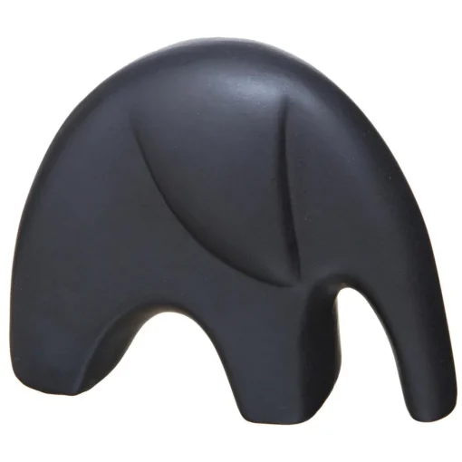 maxibazar Elephants Ceramique D.14X4.5X12Cm- Objets De Decoration