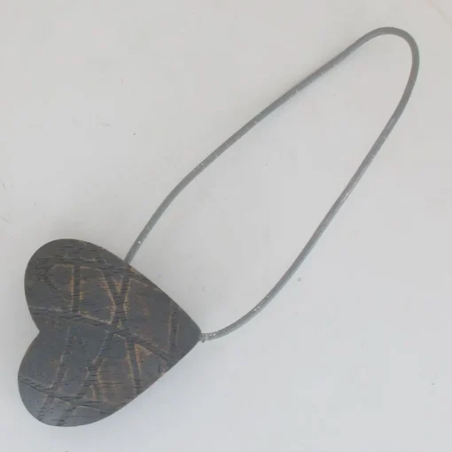 maxibazar Embrasse Bois Aimantee Aime Mm Gris Naturel- Accessoires A Rideaux